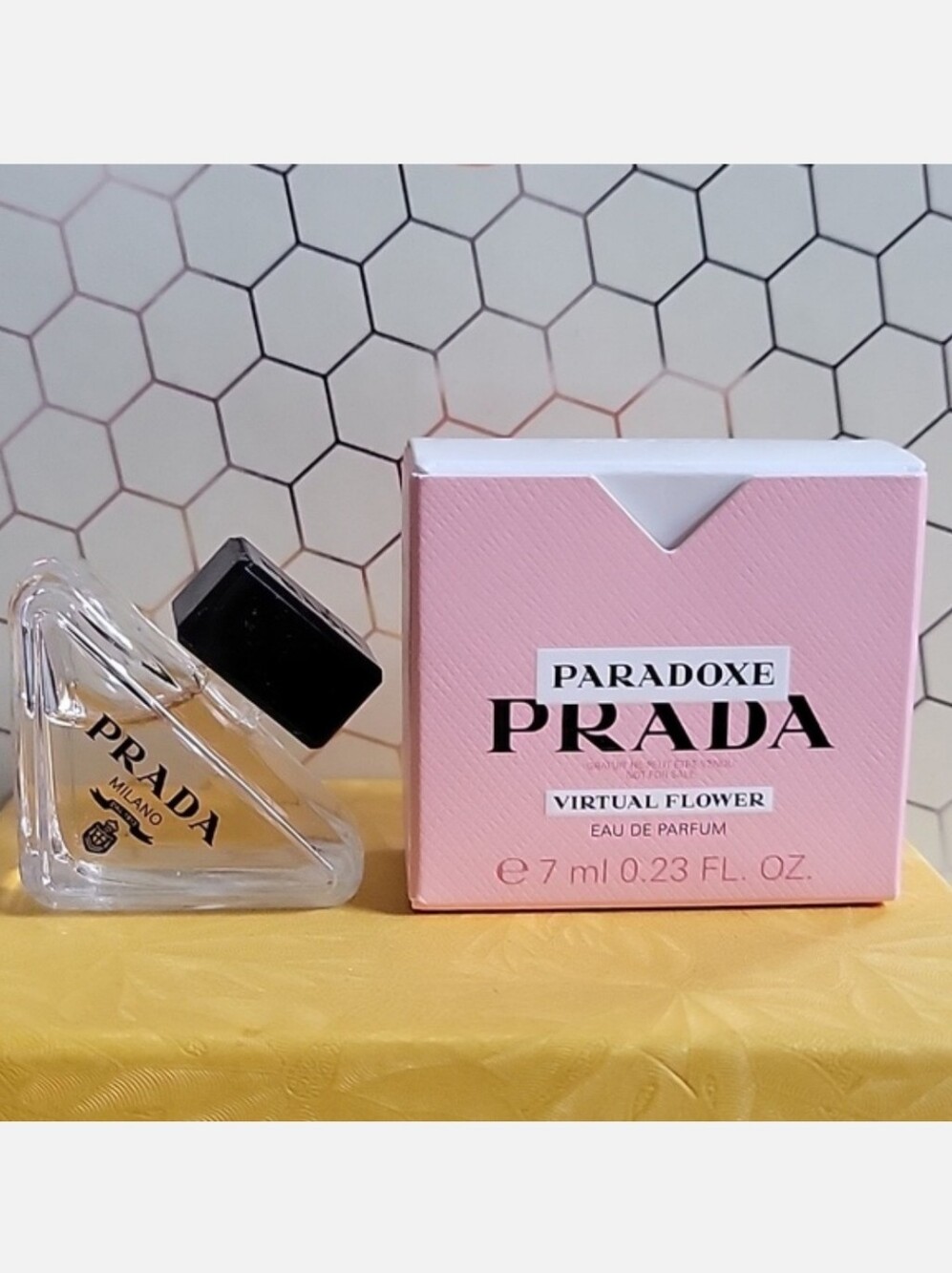 Prada  Triangular Pink